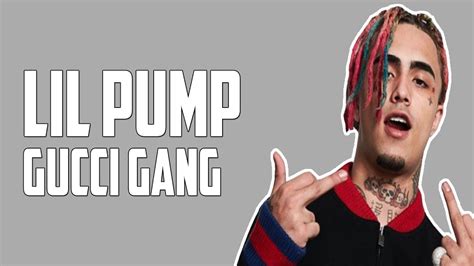 gucci gang tempo|Lil Pump – Gucci Gang Lyrics .